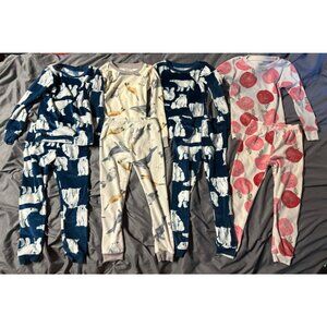Bundle Carter's 5T Toddler Pajamas Set 4 Pack Snug Fit